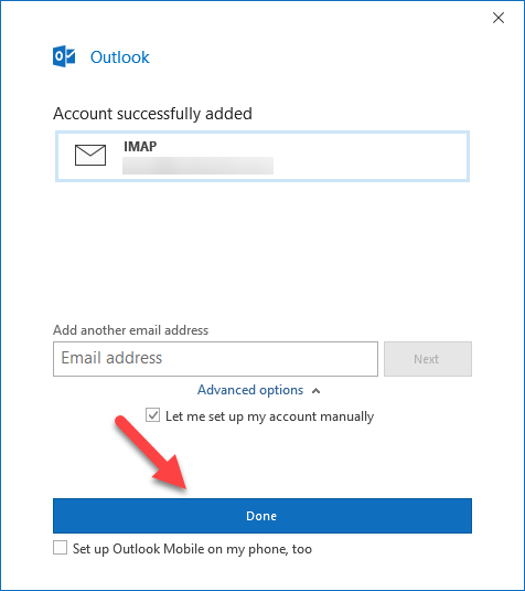 setup outlook for office 365 work email